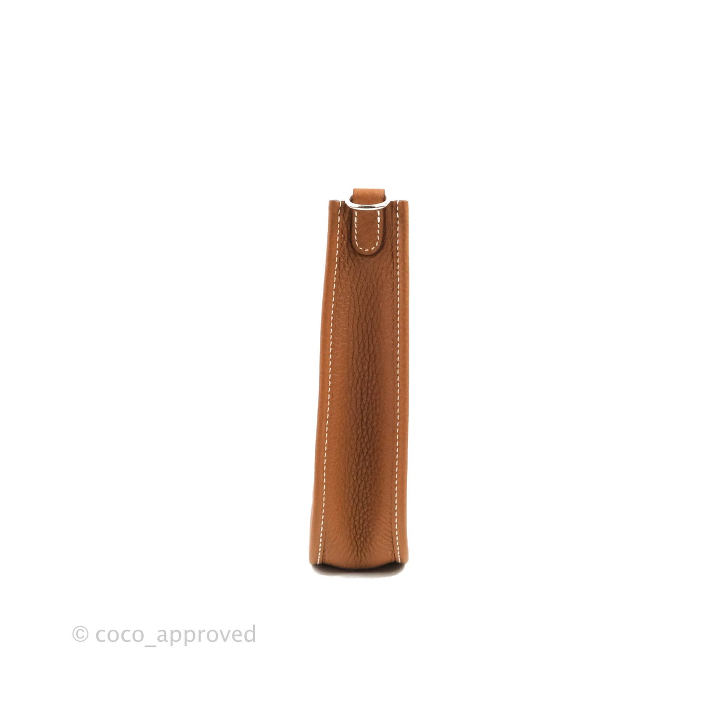Hermès Mini Evelyne 16 Gold Clemence Palladium Hardware