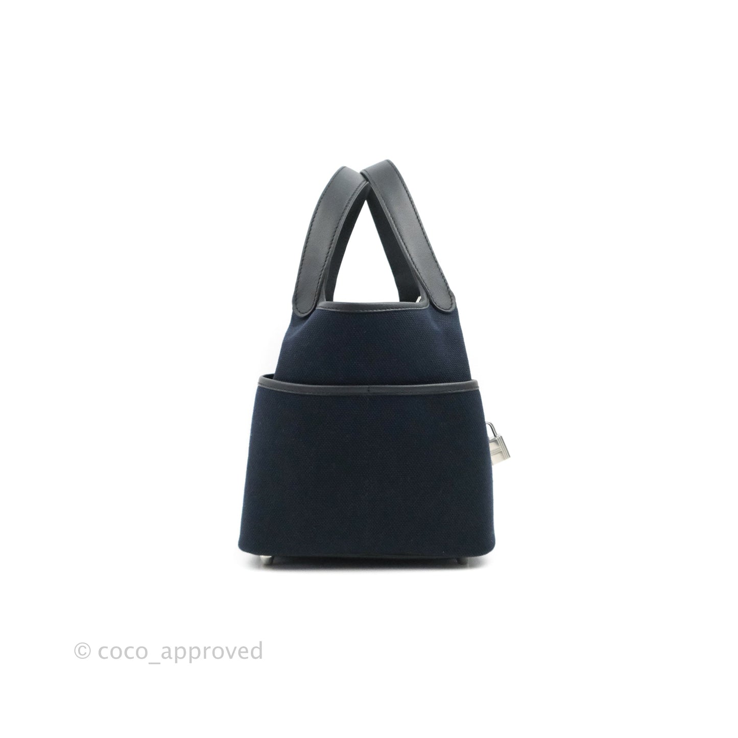 Hermès Picotin Lock 18 Bleu Marine Black Palladium Hardware