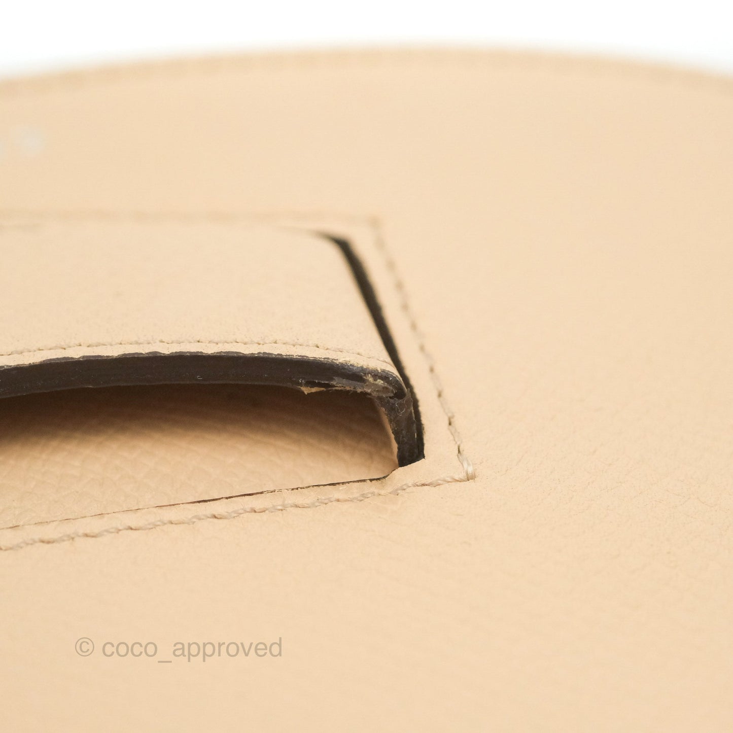 Celine Small Trotteur Crossbody Bag Grained Calfskin Powder