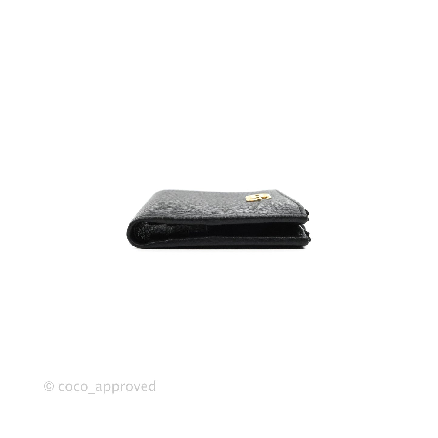 Gucci Marmont Zipped Card Holder Black