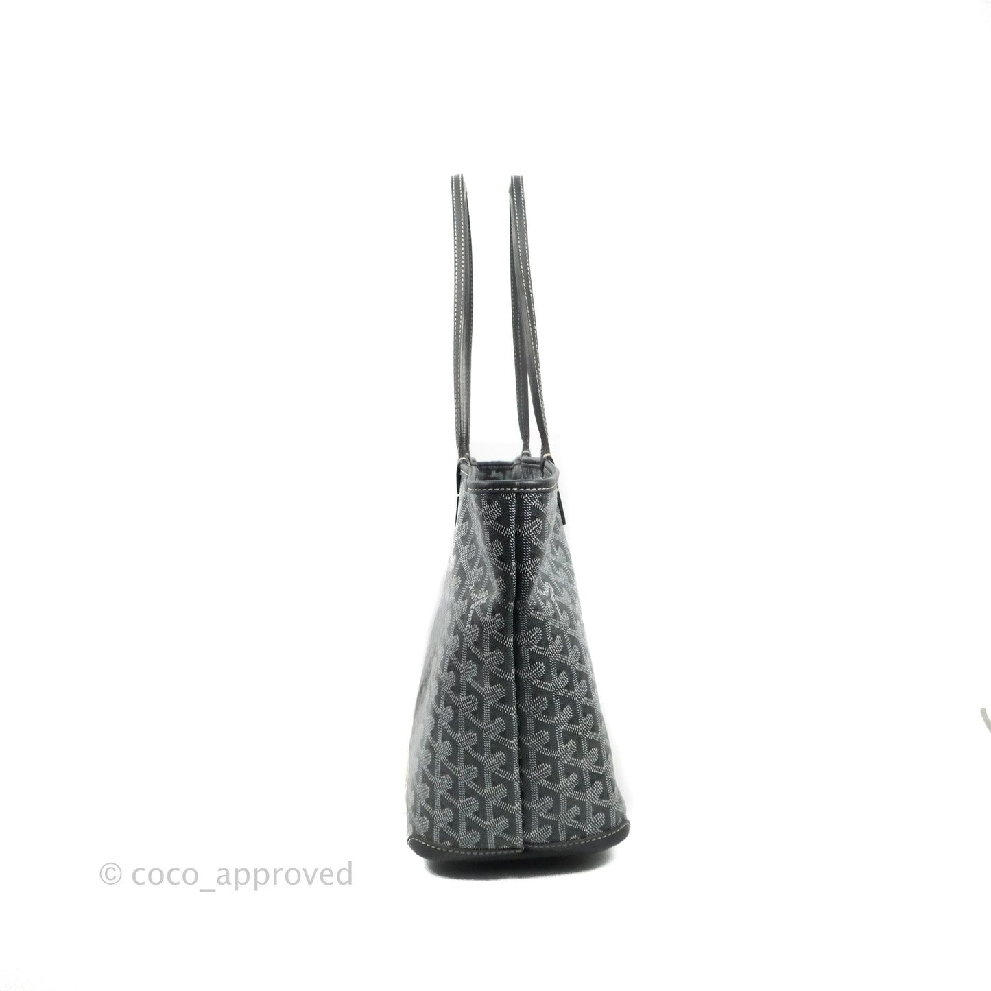 Goyard Artois Grey Goyardine Canvas PM⁣⁣⁣⁣⁣⁣⁣⁣⁣⁣⁣⁣⁣⁣⁣⁣⁣⁣⁣⁣
