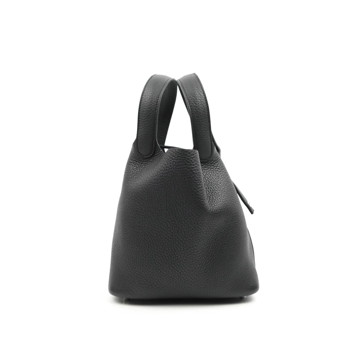 Hermès Taurillon Clemence Picotin Lock 18 PM Black Palladium Hardware