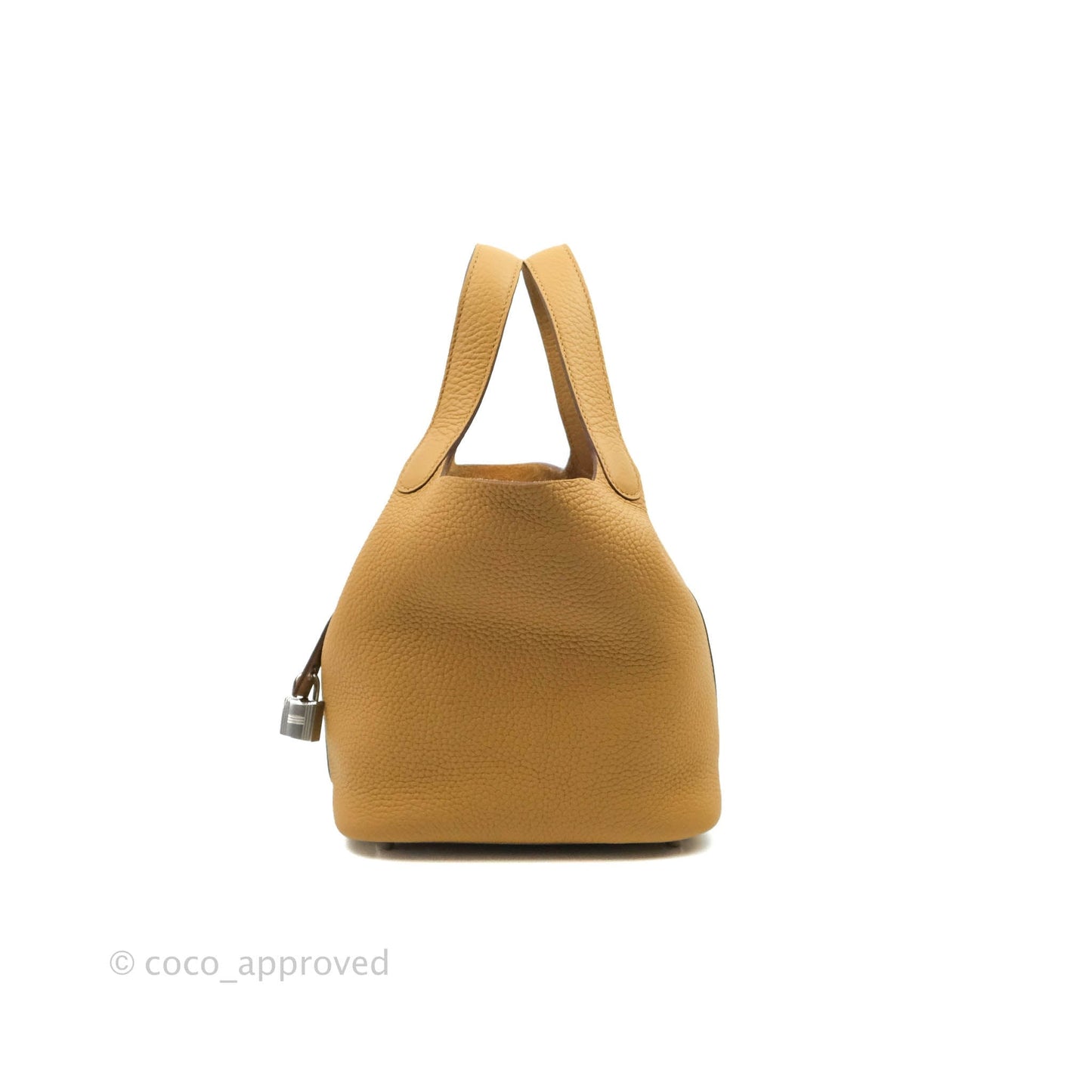 Hermès Picotin Lock 18 PM Biscuit 48 Natural 27 Clemence Palladium Hardware