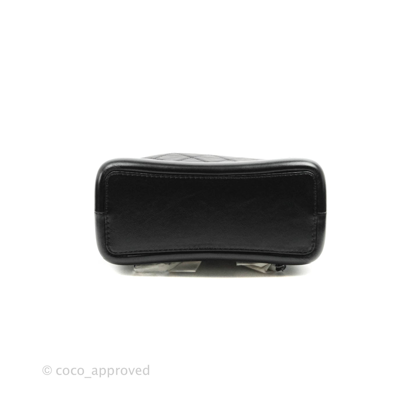 Chanel Small Gabrielle Backpack Black Aged Calfskin