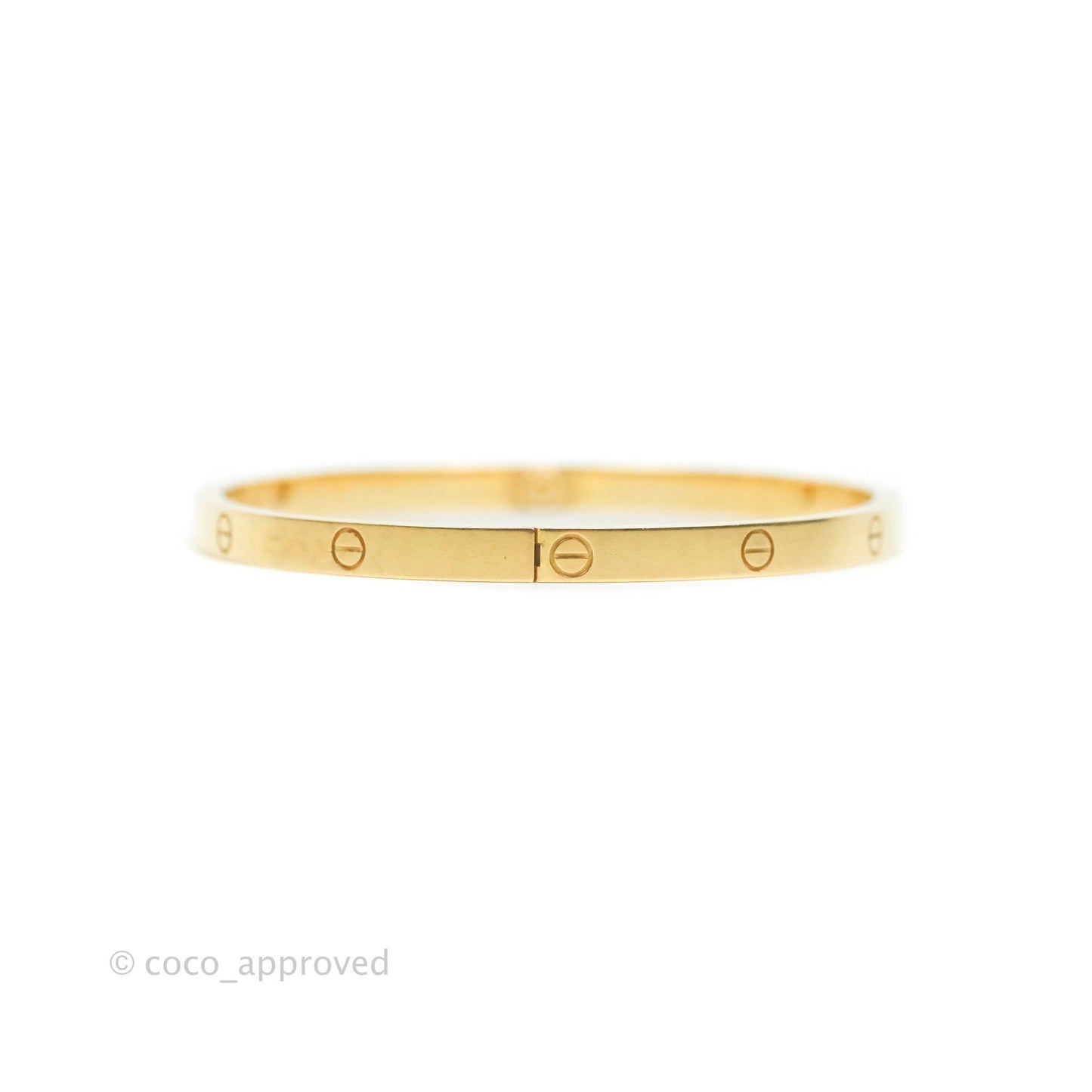 Cartier Small Love Bracelet Yellow Gold