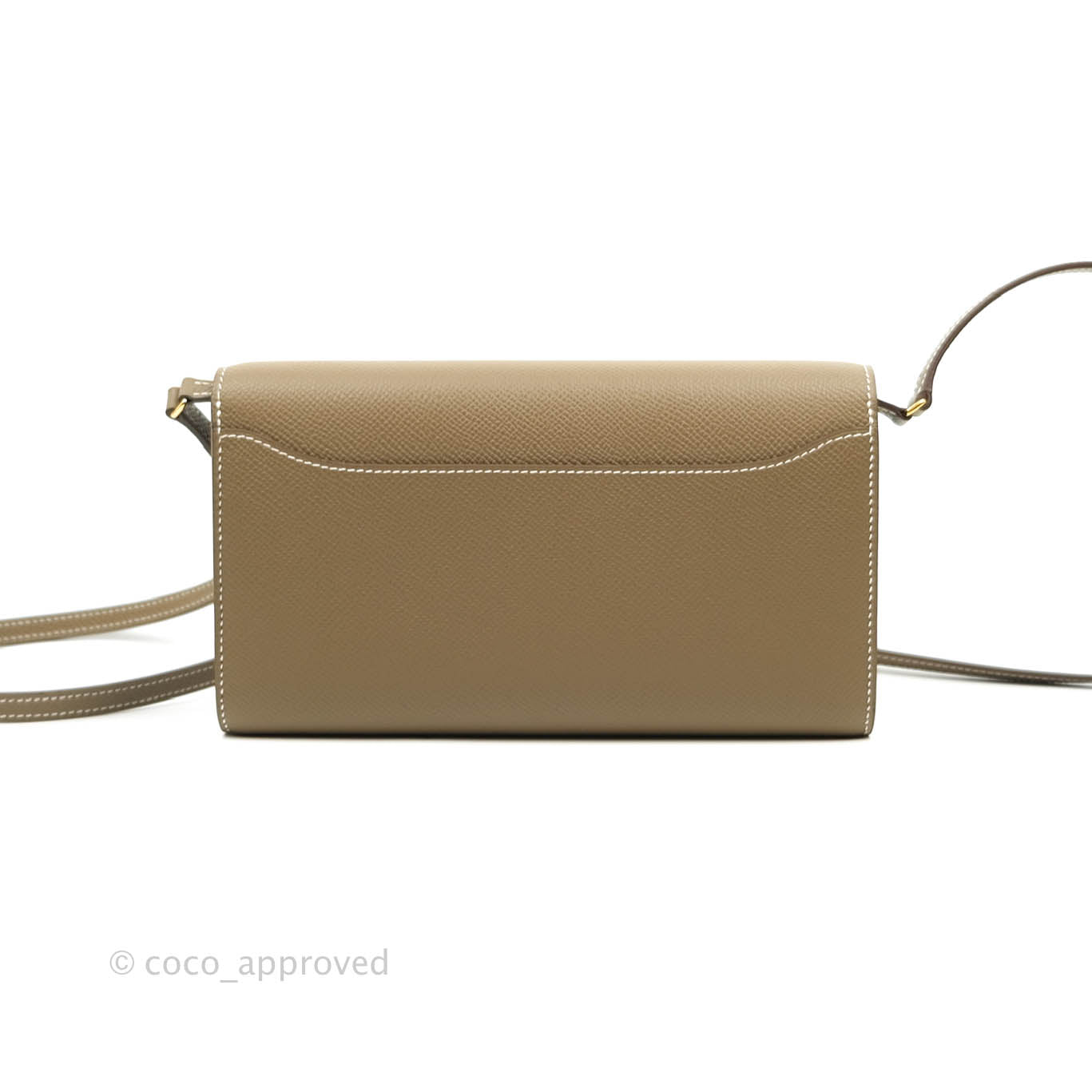 Hermès Constance Long To Go Wallet Epsom Gold Hardware