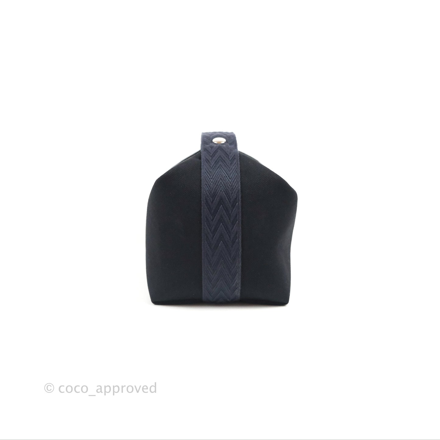 Hermès Large Bride-A-Brac Navy Canvas