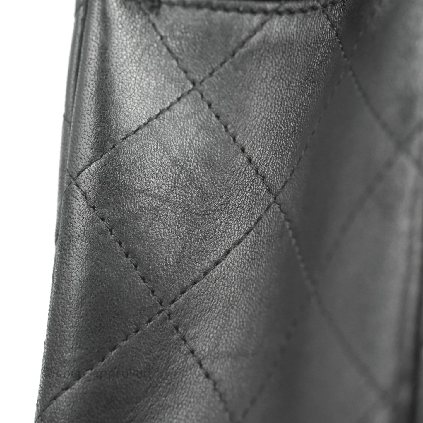 Chanel Jumbo Double Flap Black Lambskin Silver Hardware⁣⁣