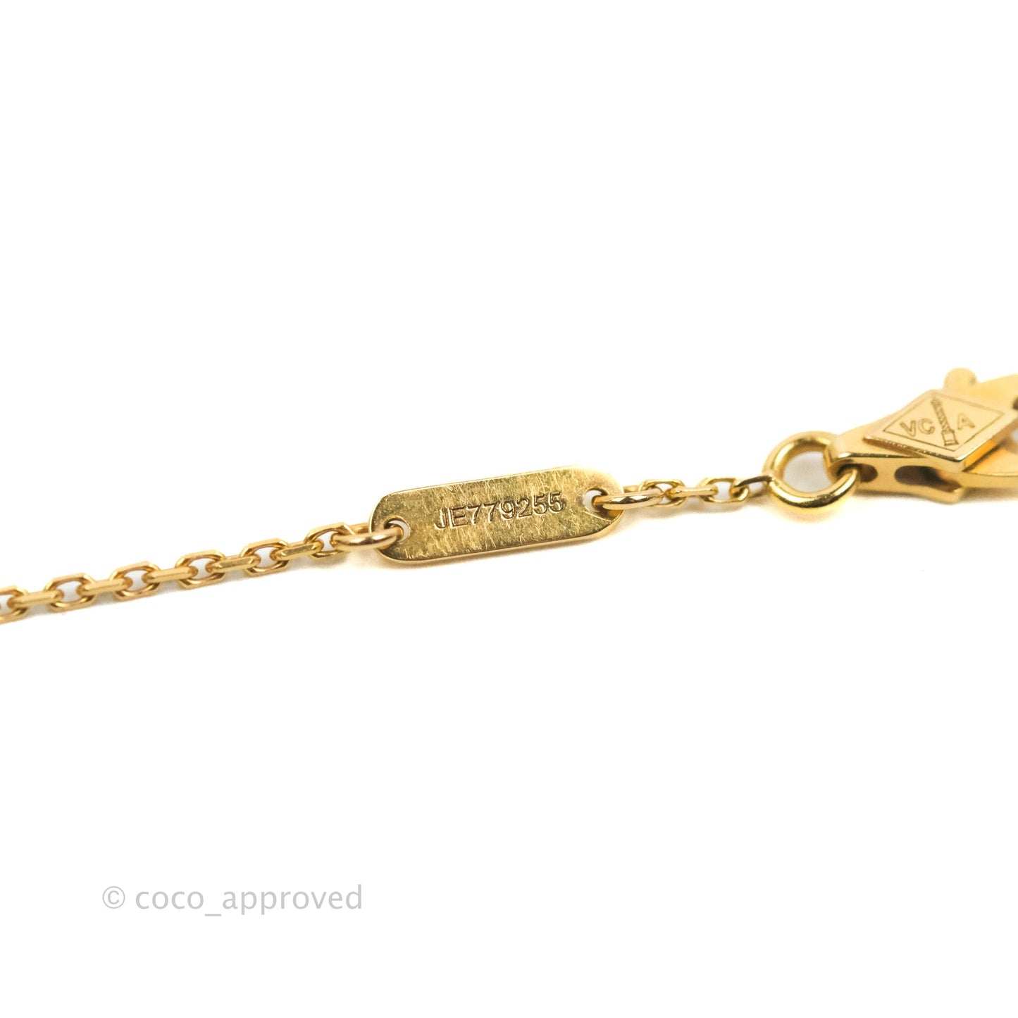 Van Cleef & Arpels Sweet Alhambra Pendant Red Carnelian Bracelet 18K Rose Gold