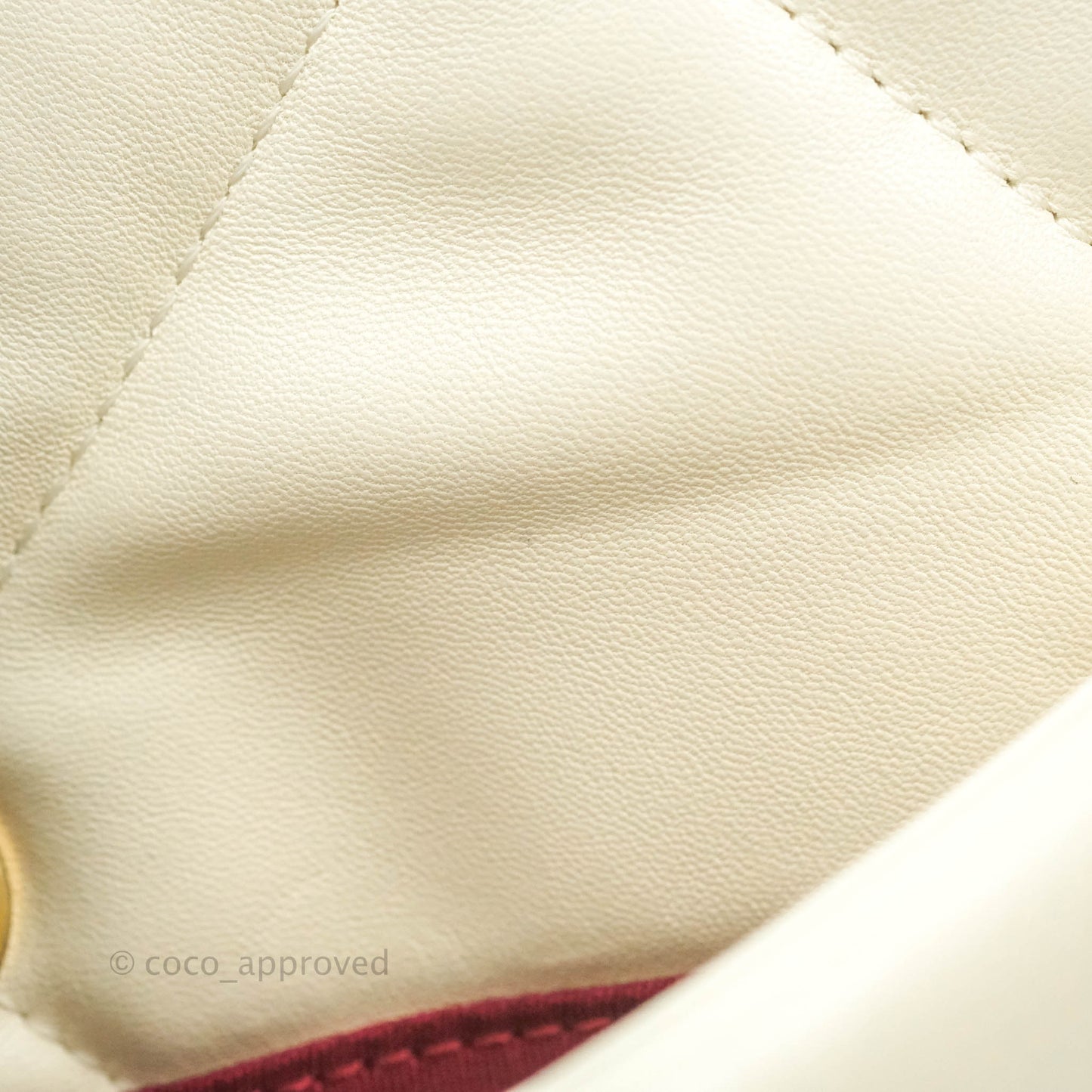 Chanel 19 Small White Mixed Hardware
