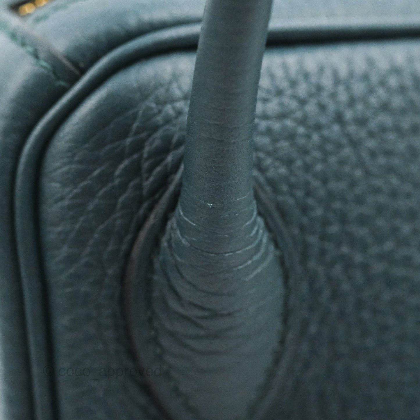 Hermès Lindy 26 Vert Cypress Clemence Gold Hardware