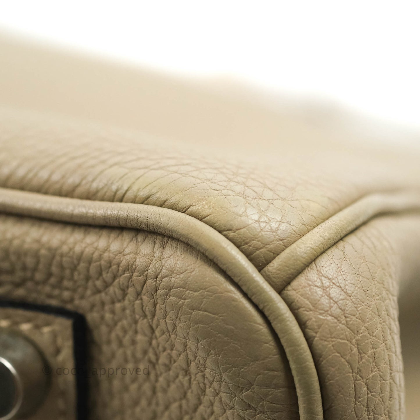 Hermès Birkin 35 Togo Gris Tourterelle Palladium Hardware