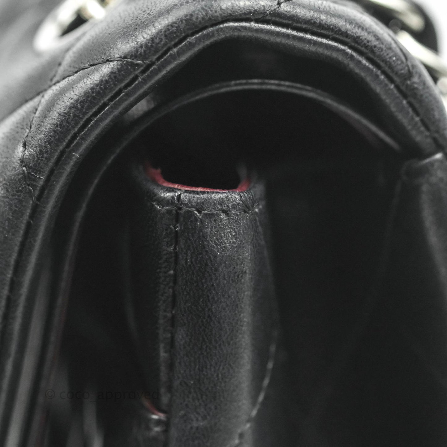 Chanel Jumbo Double Flap Black Lambskin Silver Hardware⁣⁣