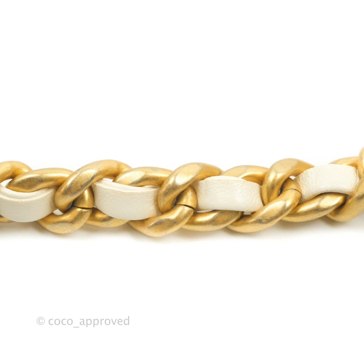 Chanel 19 Small White Mixed Hardware