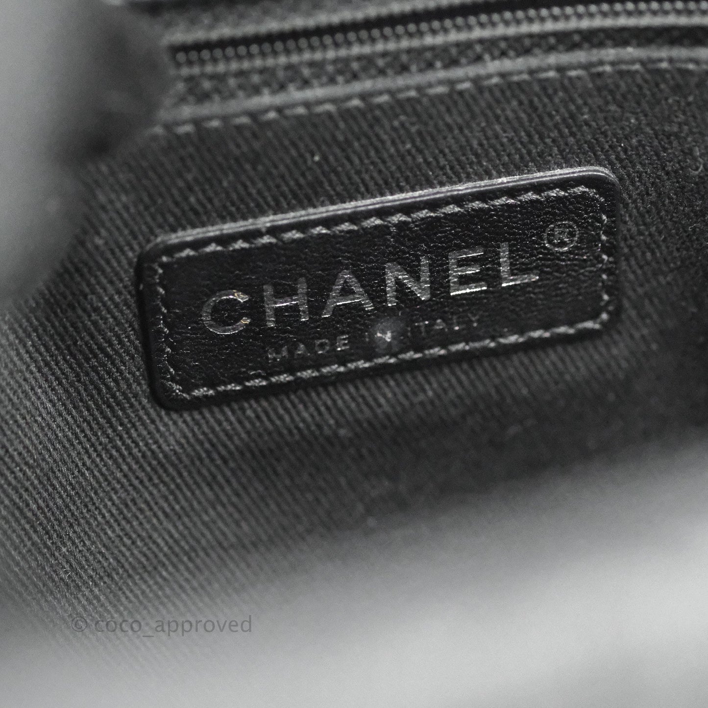 Chanel Quilted Caviar Leather Timeless CC Soft Shopping Tote Bag Black