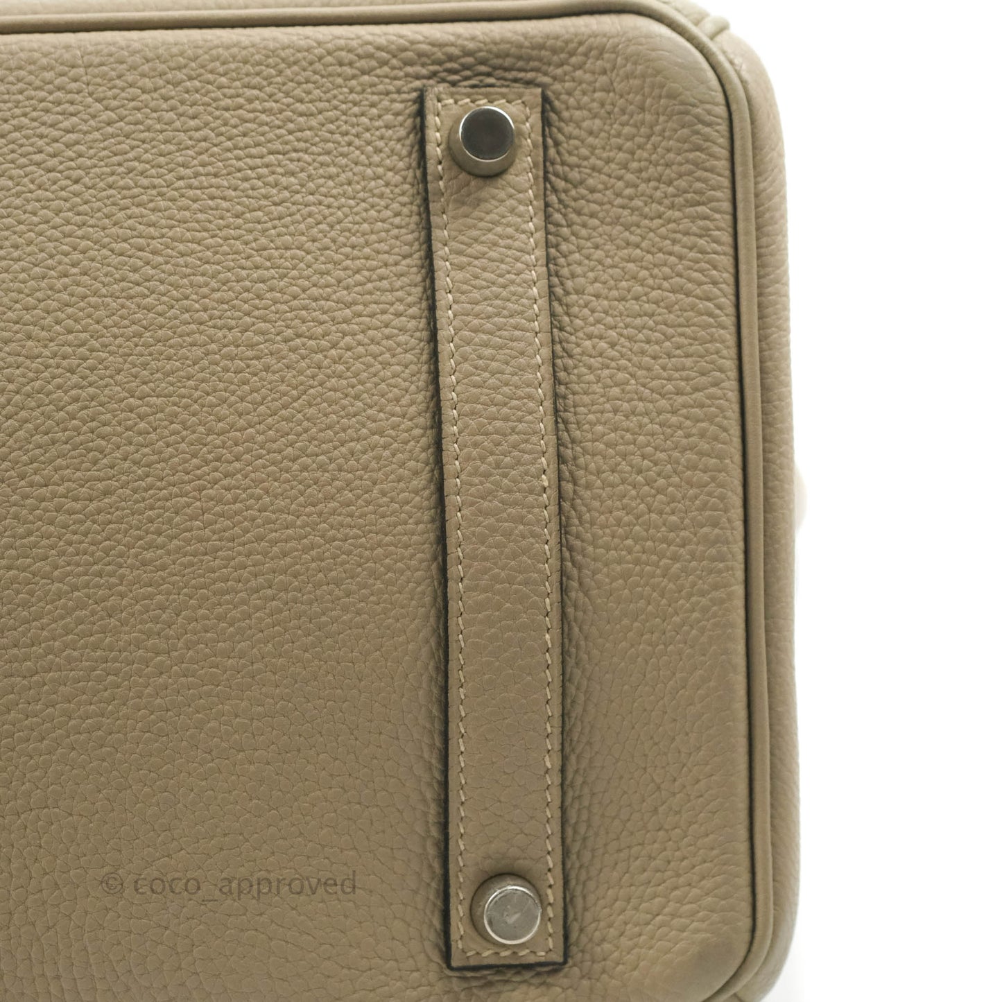 Hermès Birkin 35 Togo Gris Tourterelle Palladium Hardware