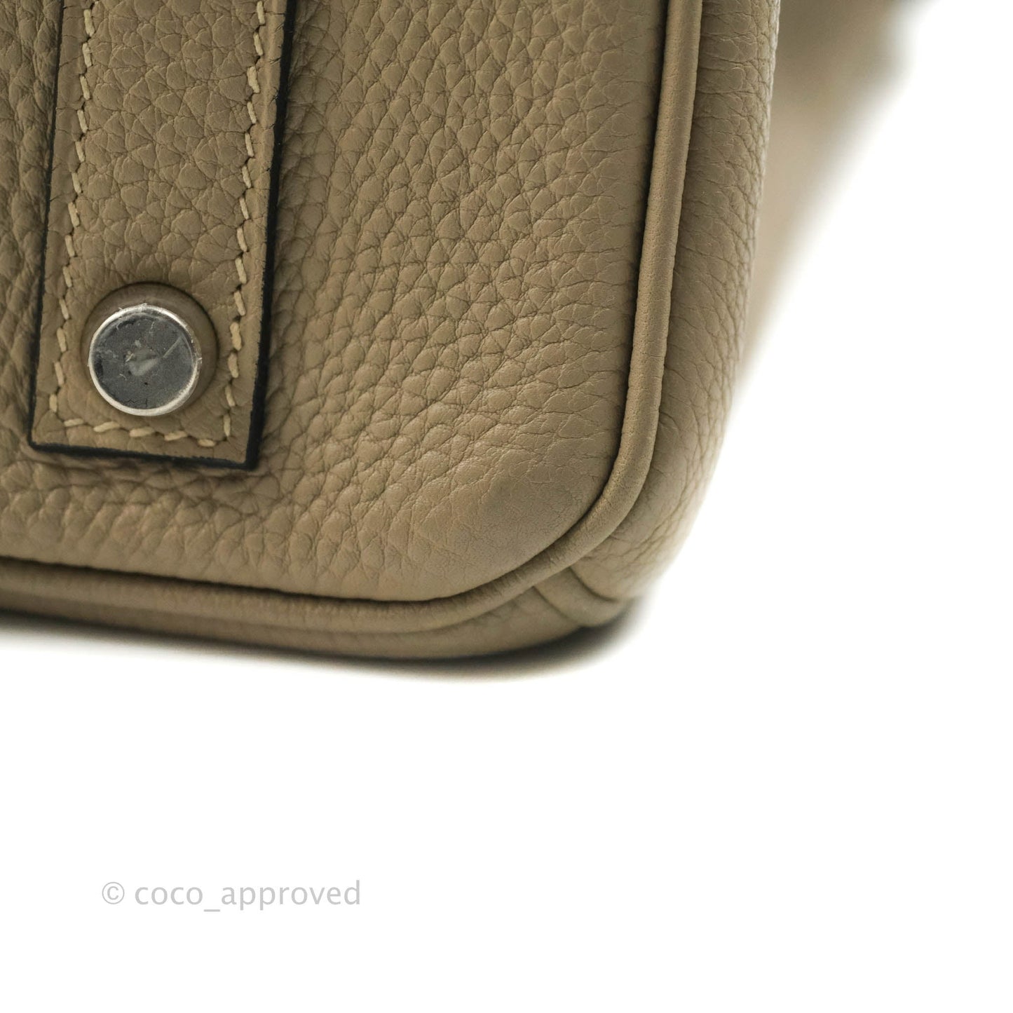 Hermès Birkin 35 Togo Gris Tourterelle Palladium Hardware