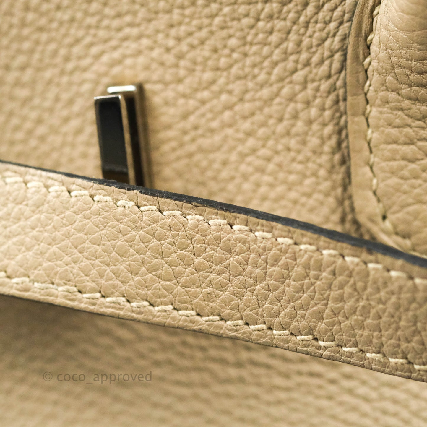 Hermès Birkin 35 Togo Gris Tourterelle Palladium Hardware
