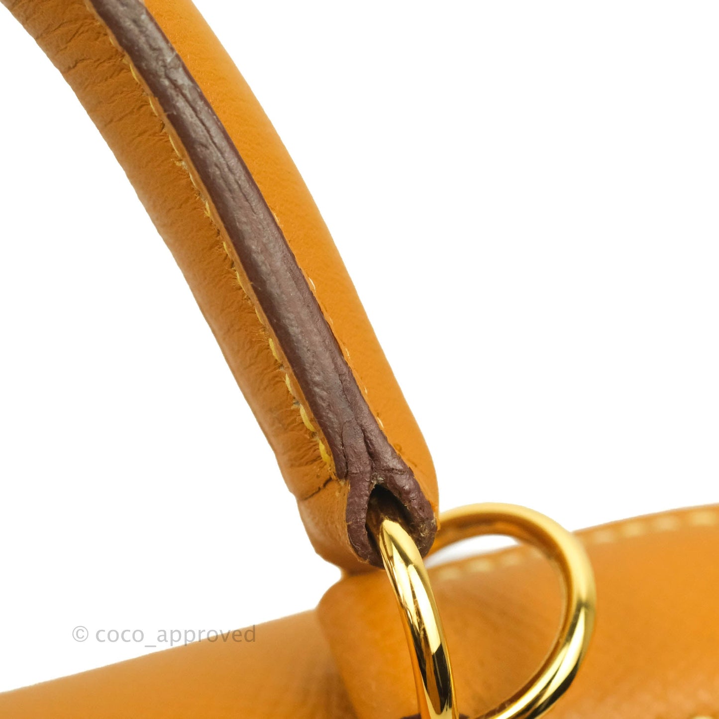 Hermès Vintage Kelly 28 Gold Epsom Gold Hardware