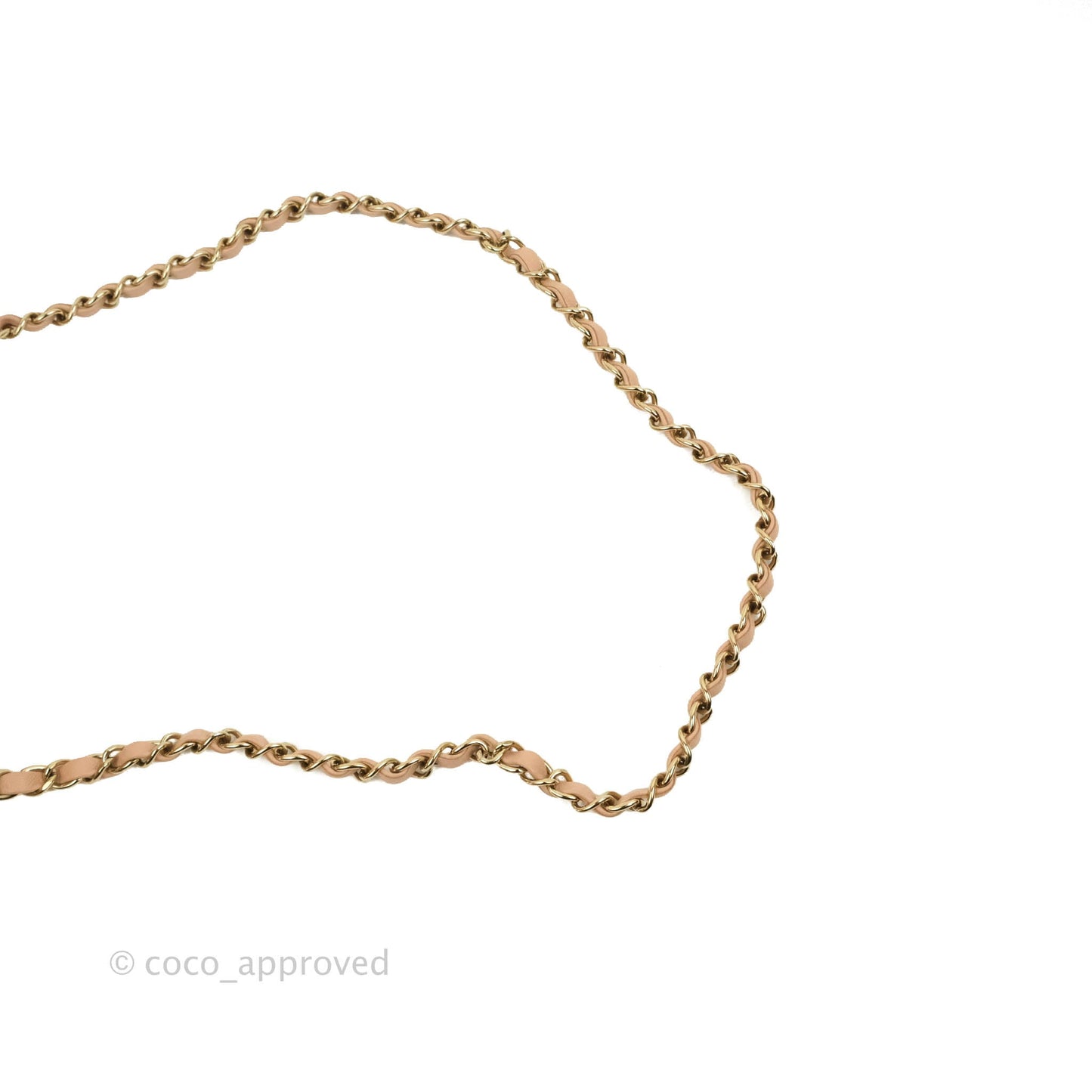 Chanel Mini Square Beige Lambskin Gold Hardware 21A