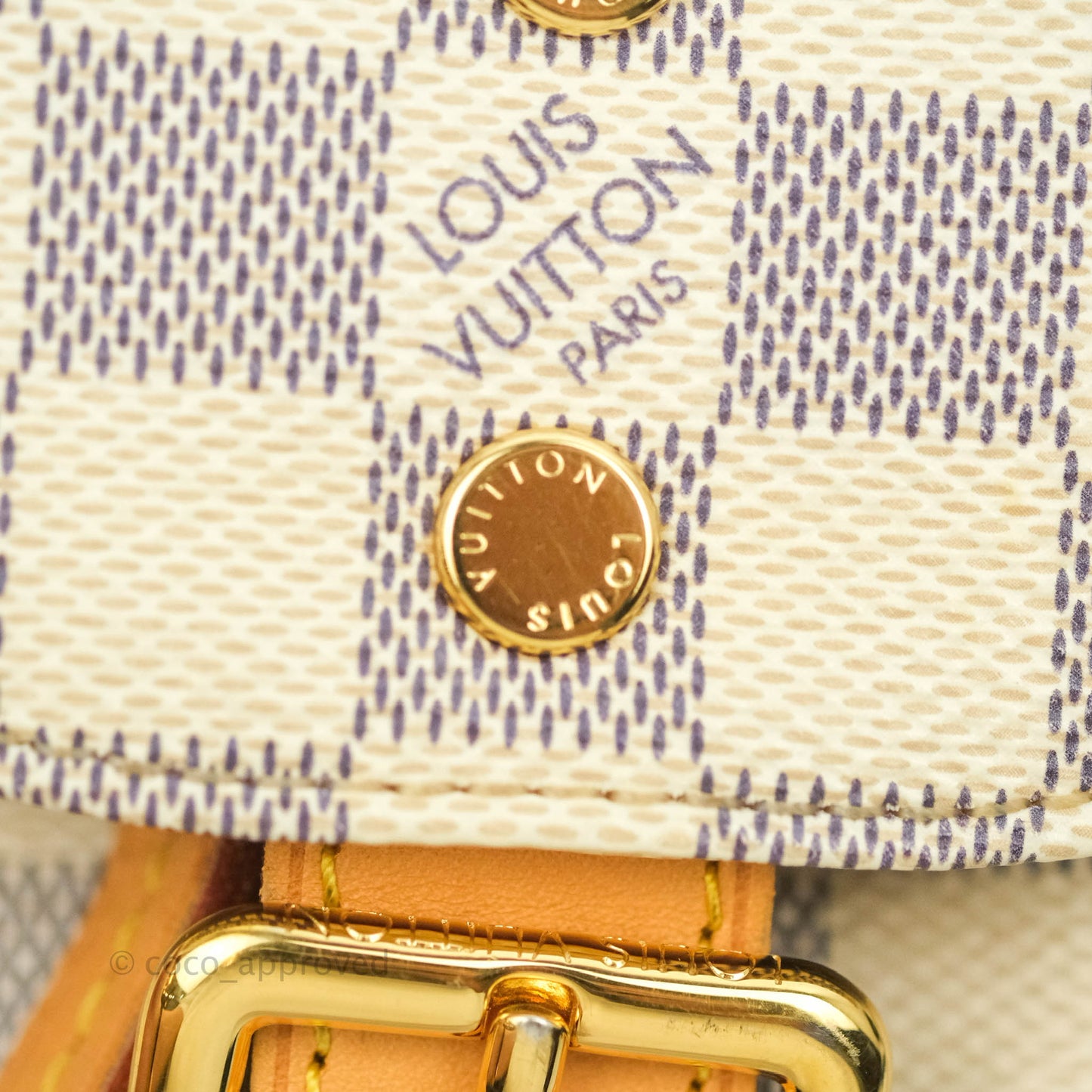Louis Vuitton Sperone BB Backpack Damier Azur