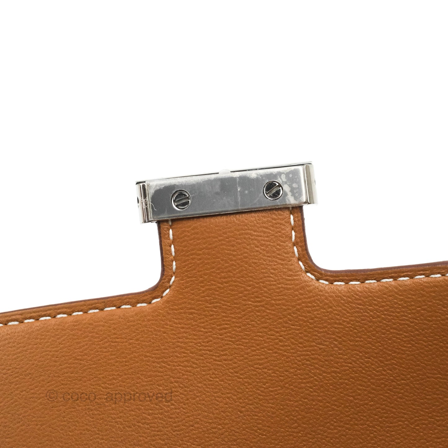 Hermès Constance Long To Go Wallet Gold Epsom Palladium Hardware