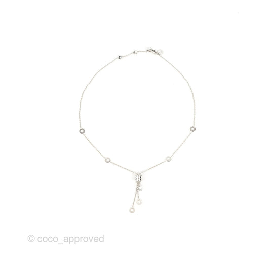 Bvlgari B.Zero1 Pendant Necklace White Gold