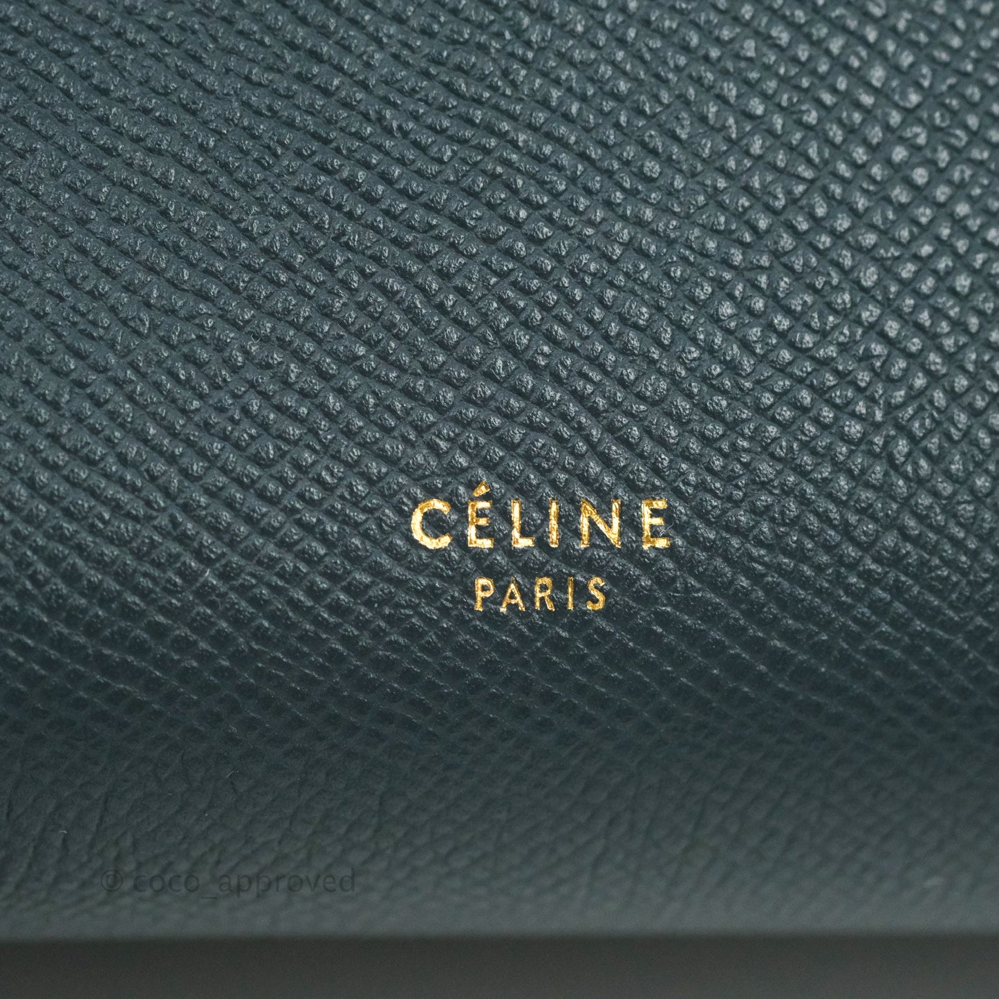 Celine Nano Belt Bag Amazone Grained Calfskin Gold Hardware