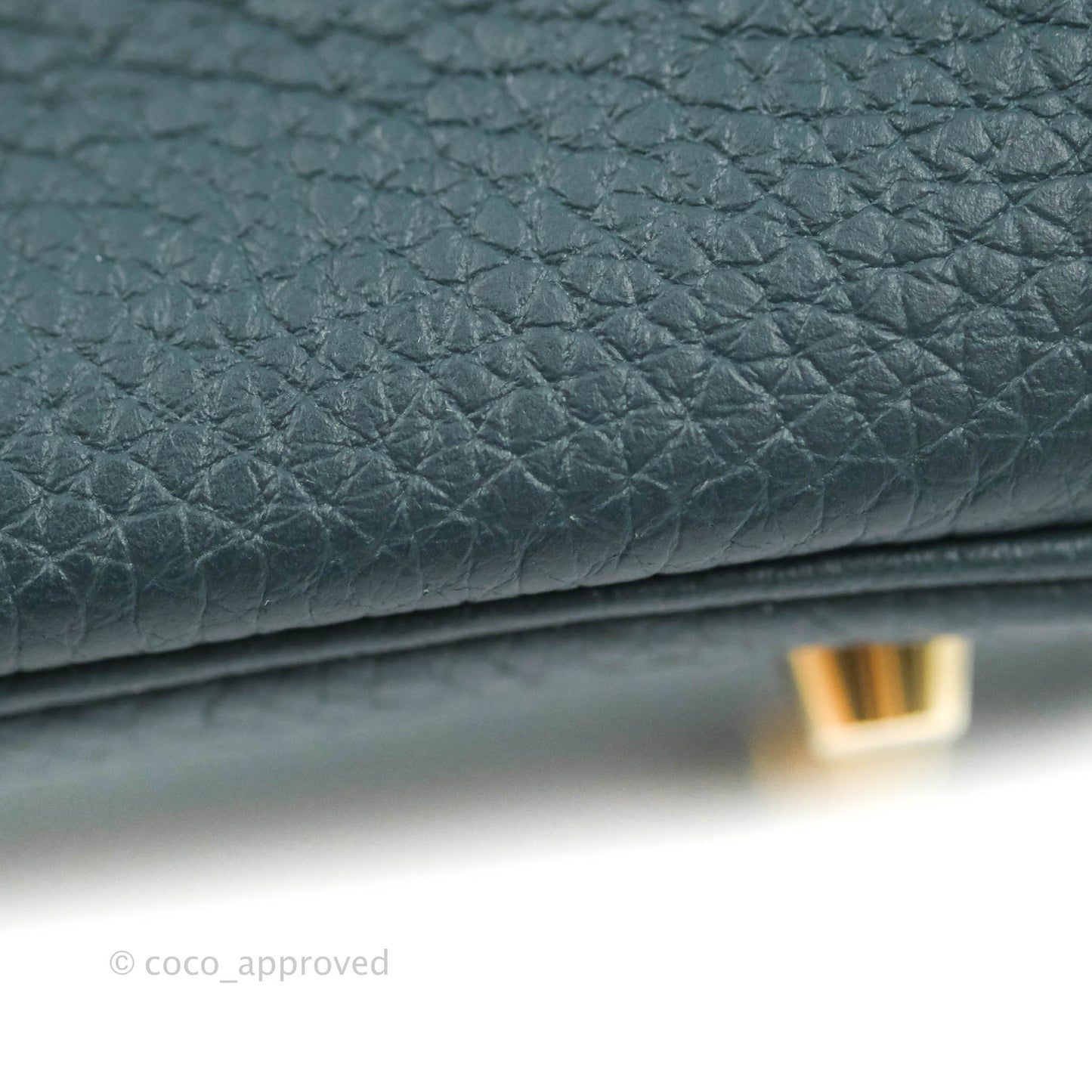 Hermès Mini Lindy 20 Vert Cypres Clemence Gold Hardware