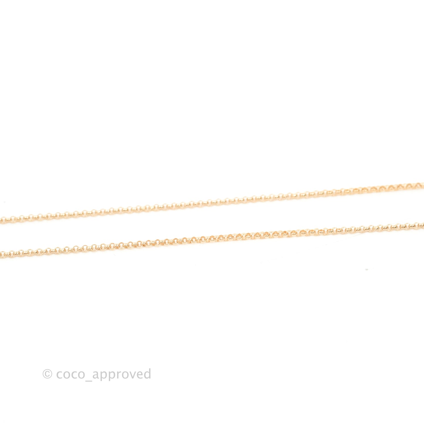 Bvlgari Mini Zero1 18K Rose Gold and Diamond Necklace