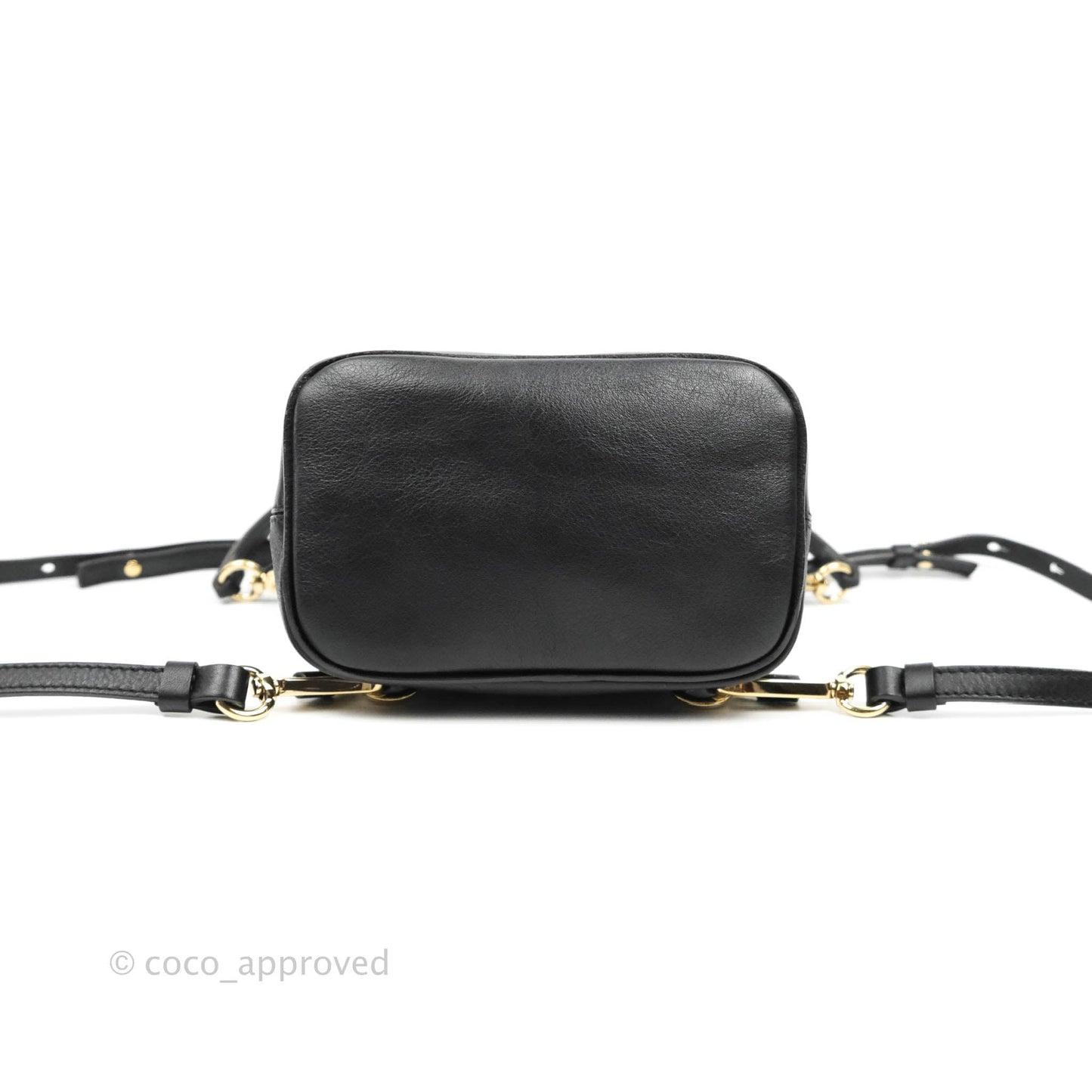 Chloé Small Faye Backpack Black Suede Calfskin
