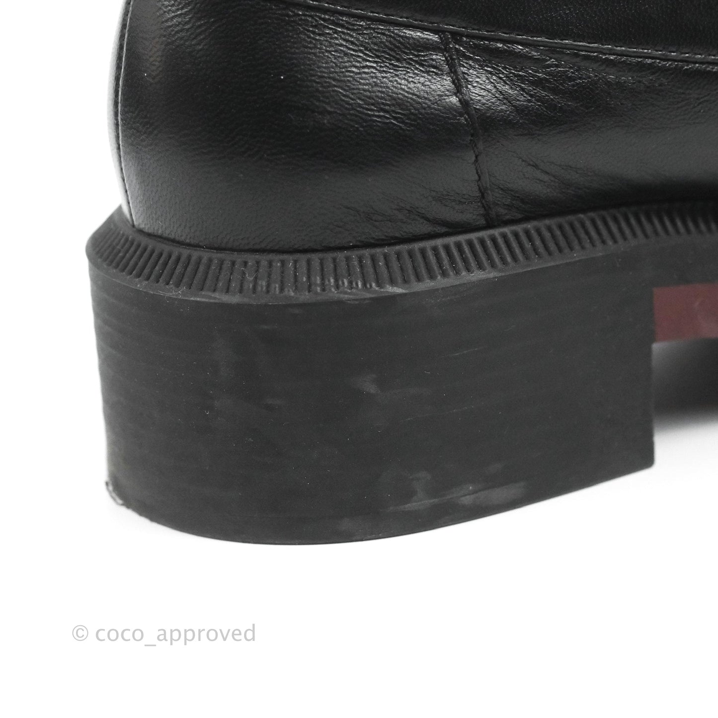 Chanel CC Turnlock Loafers Quilted Black Calfskin Gold Hardware Size 40