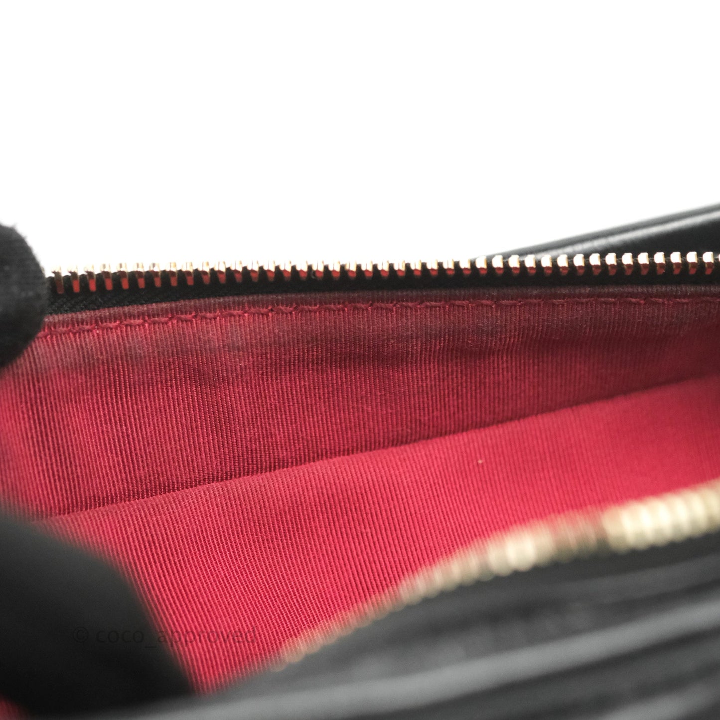 Chanel New Medium Gabrielle Hobo Black Aged Calfskin Mixed Hardware