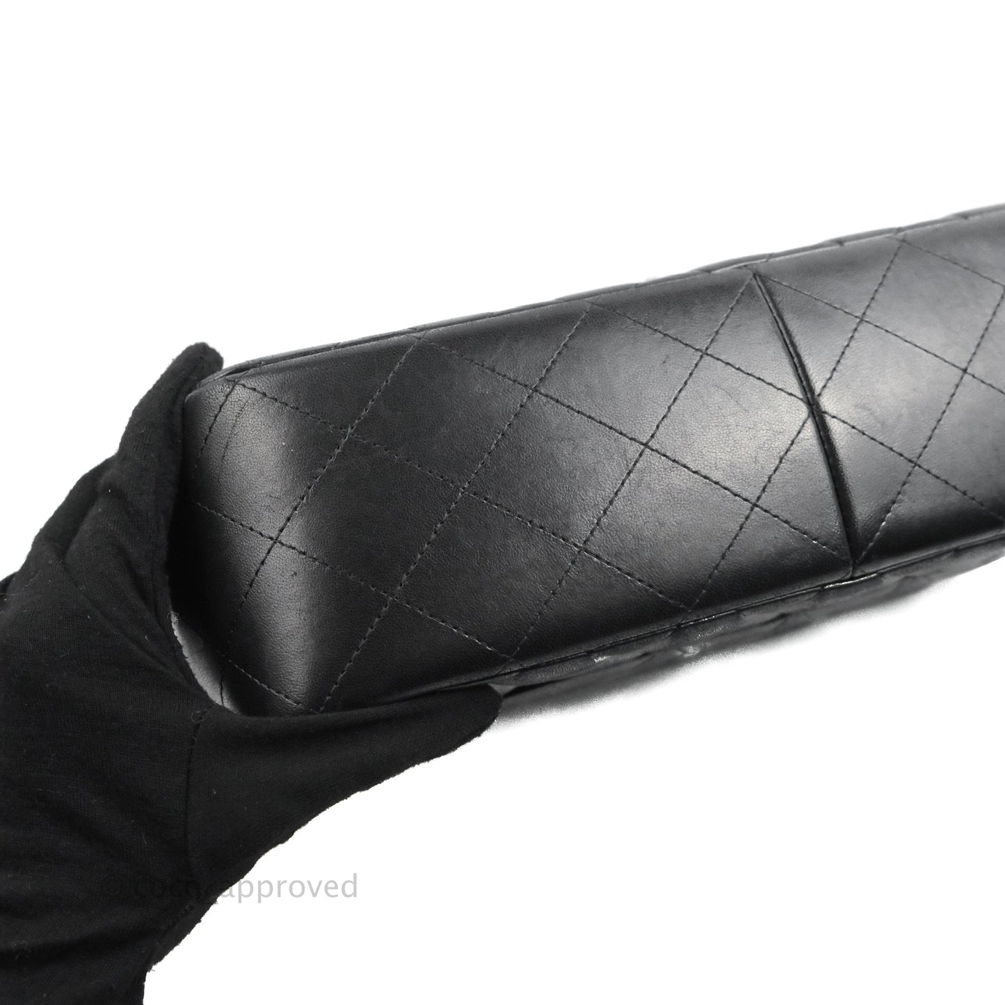 Chanel Jumbo Double Flap Black Lambskin Silver Hardware⁣⁣