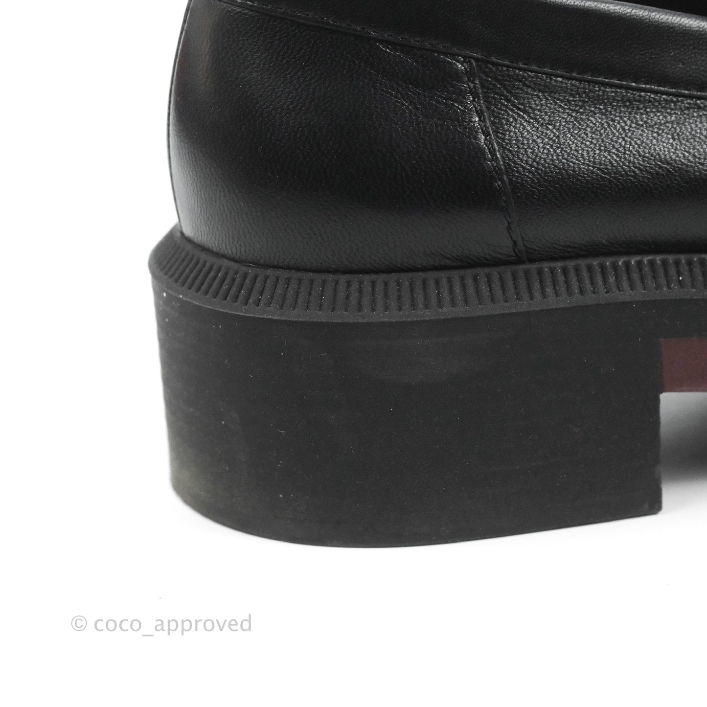 Chanel CC Turnlock Loafers Quilted Black Calfskin Gold Hardware Size 40