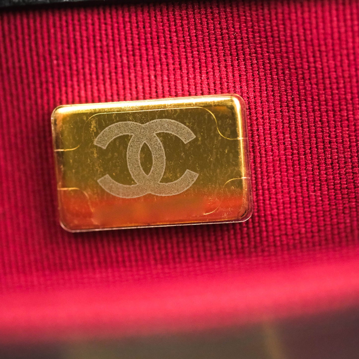 Chanel Small Flap with Coin Charm Black Caviar Aged Gold Hardware 22A