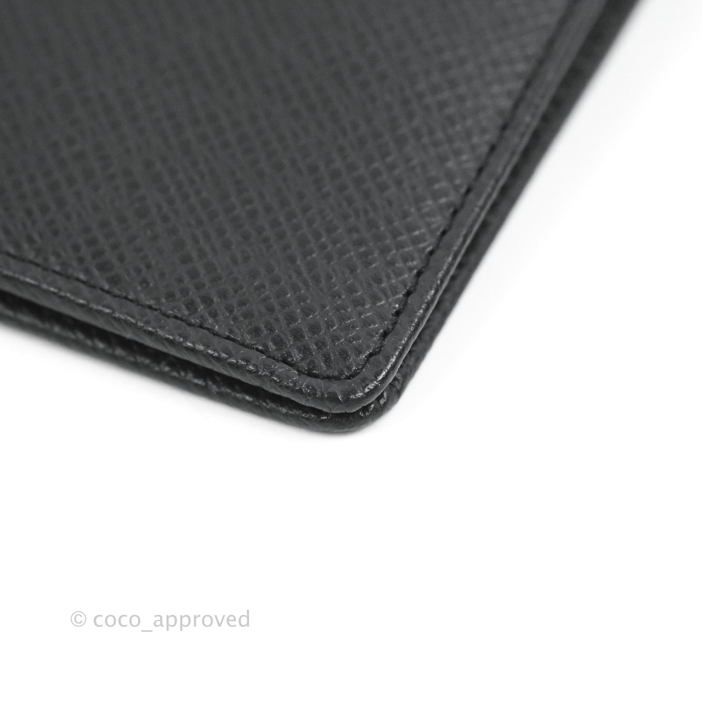 Louis Vuitton Porte Valeurs Long Wallet Black Taiga