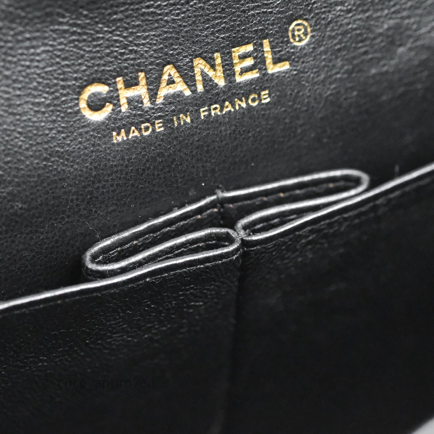 Chanel Quilted Classic M/L Medium Flap Black Caviar Gold Hardware