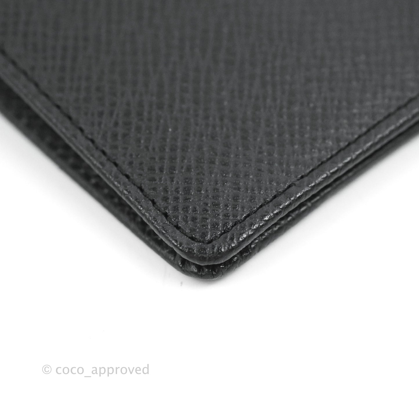 Louis Vuitton Porte Valeurs Long Wallet Black Taiga