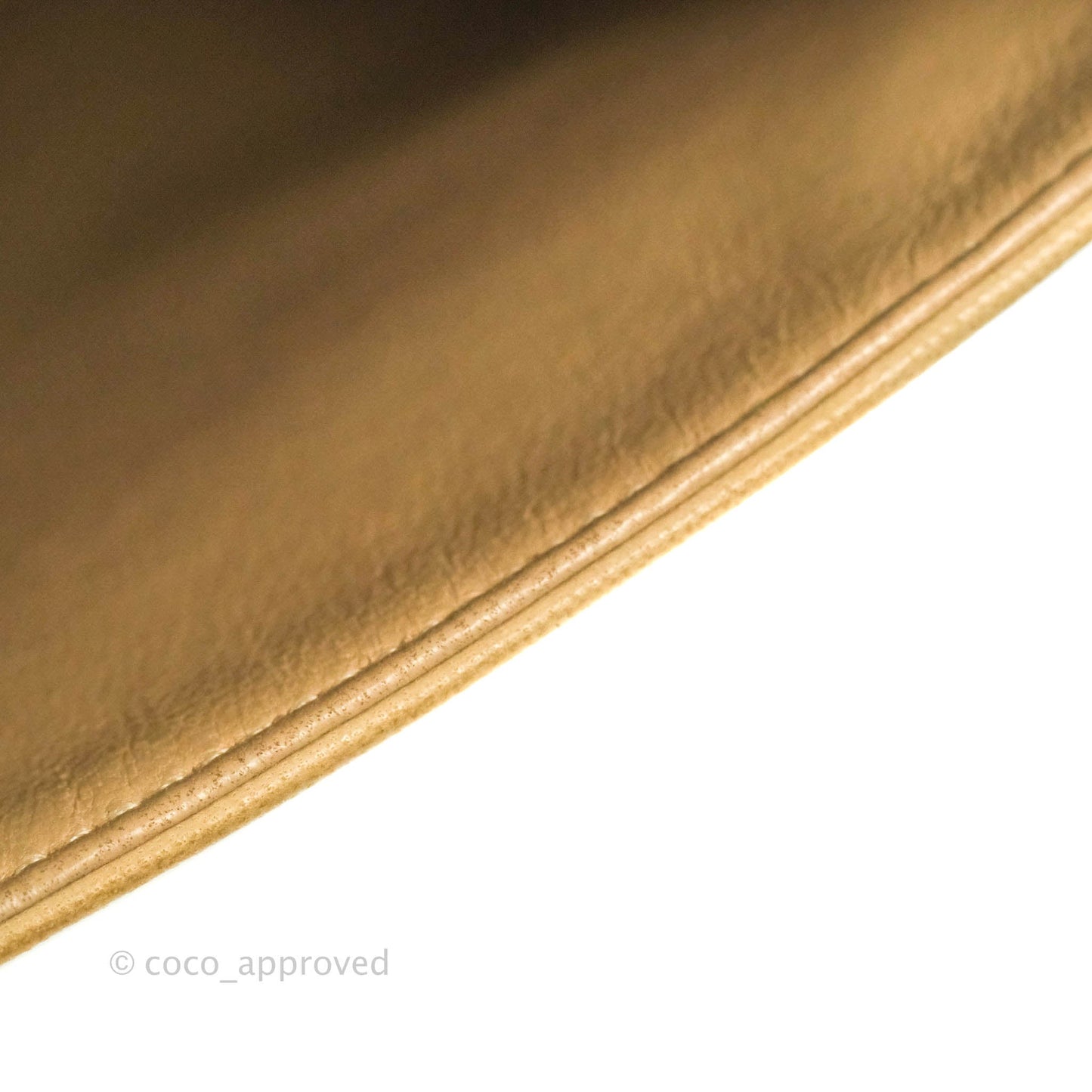 Chanel Classic Vintage Small Flap Beige Lambskin 24K Gold Hardware
