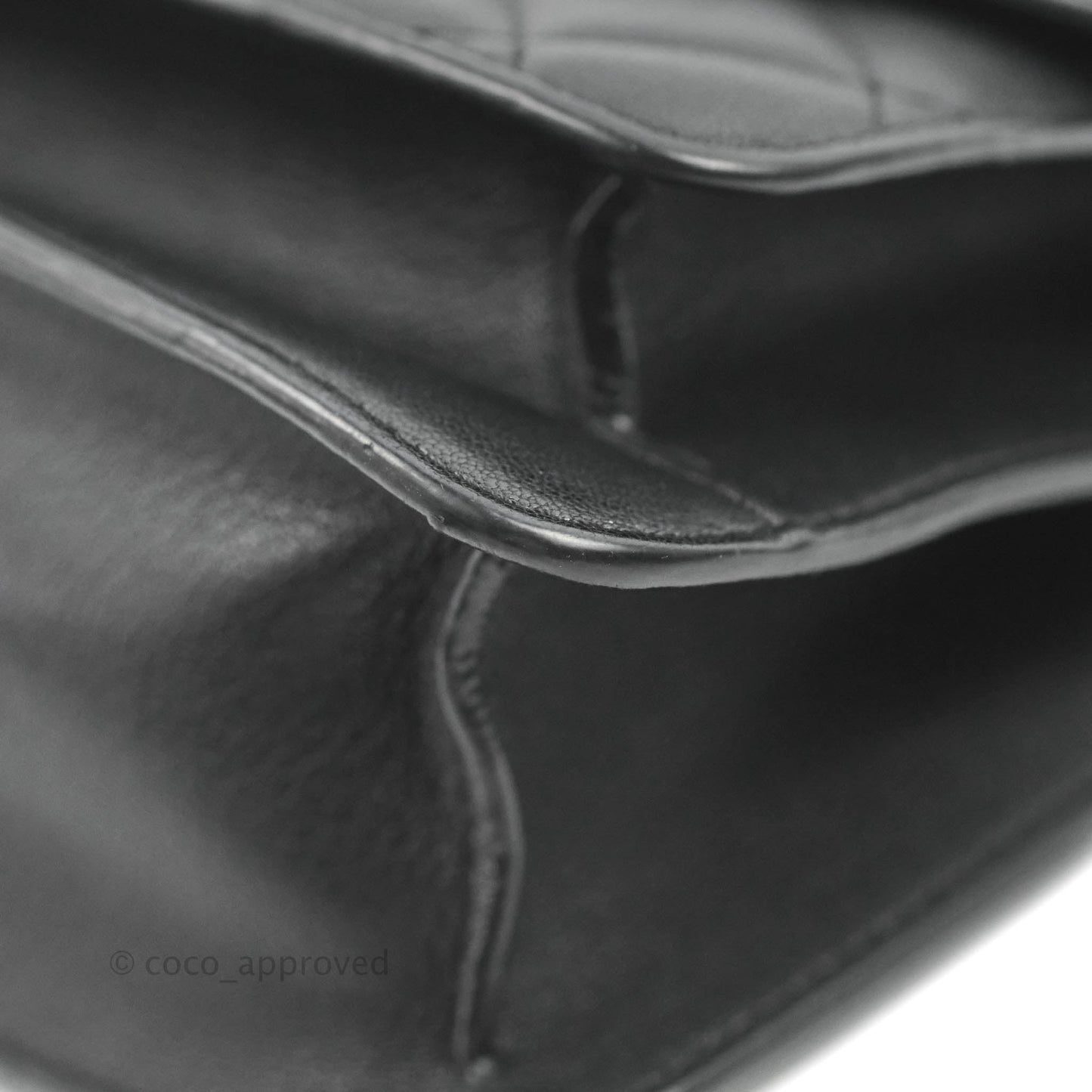 Chanel Quilted Mini Urban Companion Flap Black Calfskin Silver Hardware