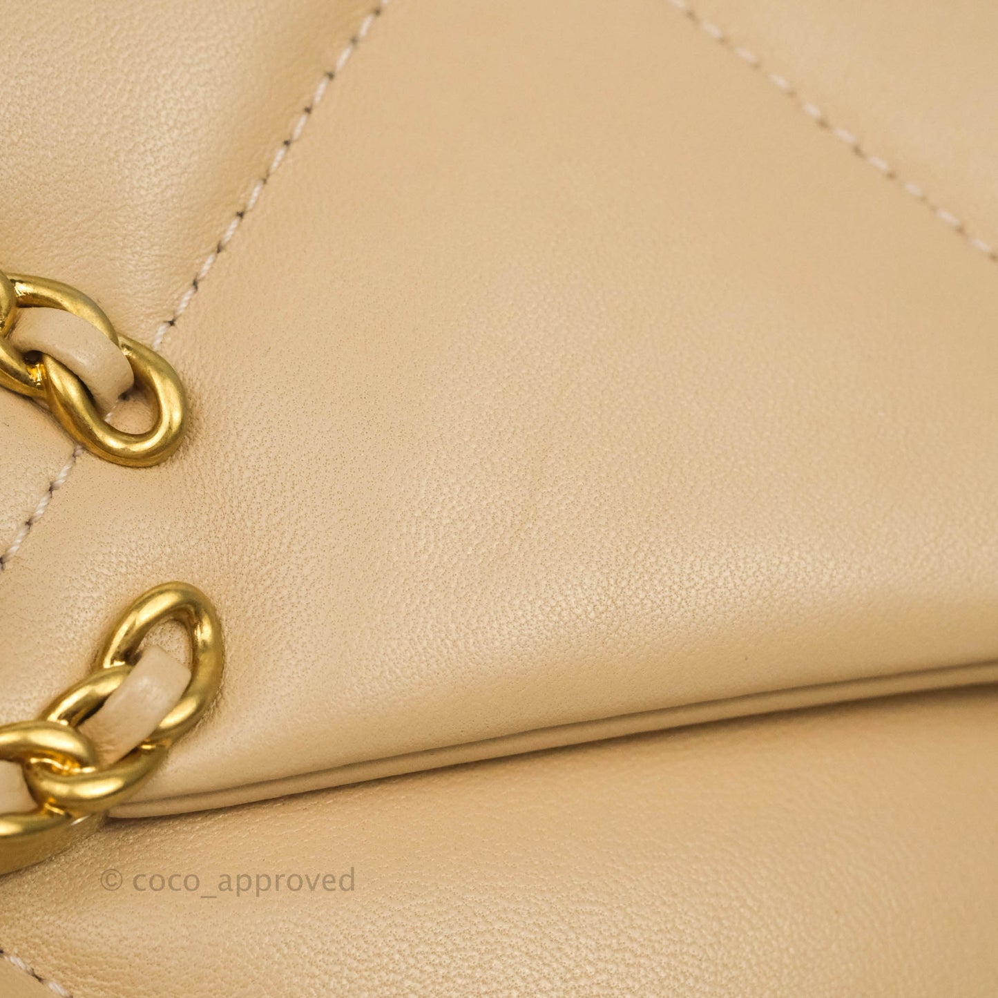 Chanel 19 Small Beige Mixed Hardware