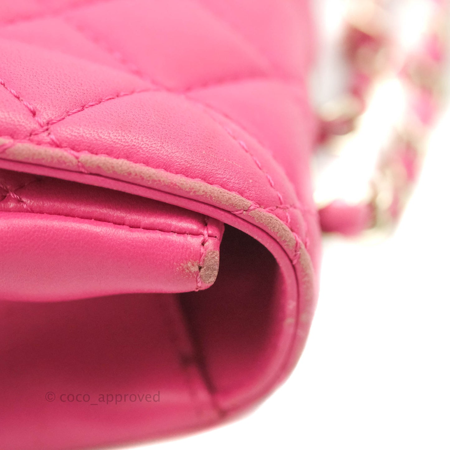 Chanel Quilted Small Flap Pink Lambskin Matte Gold Hardware