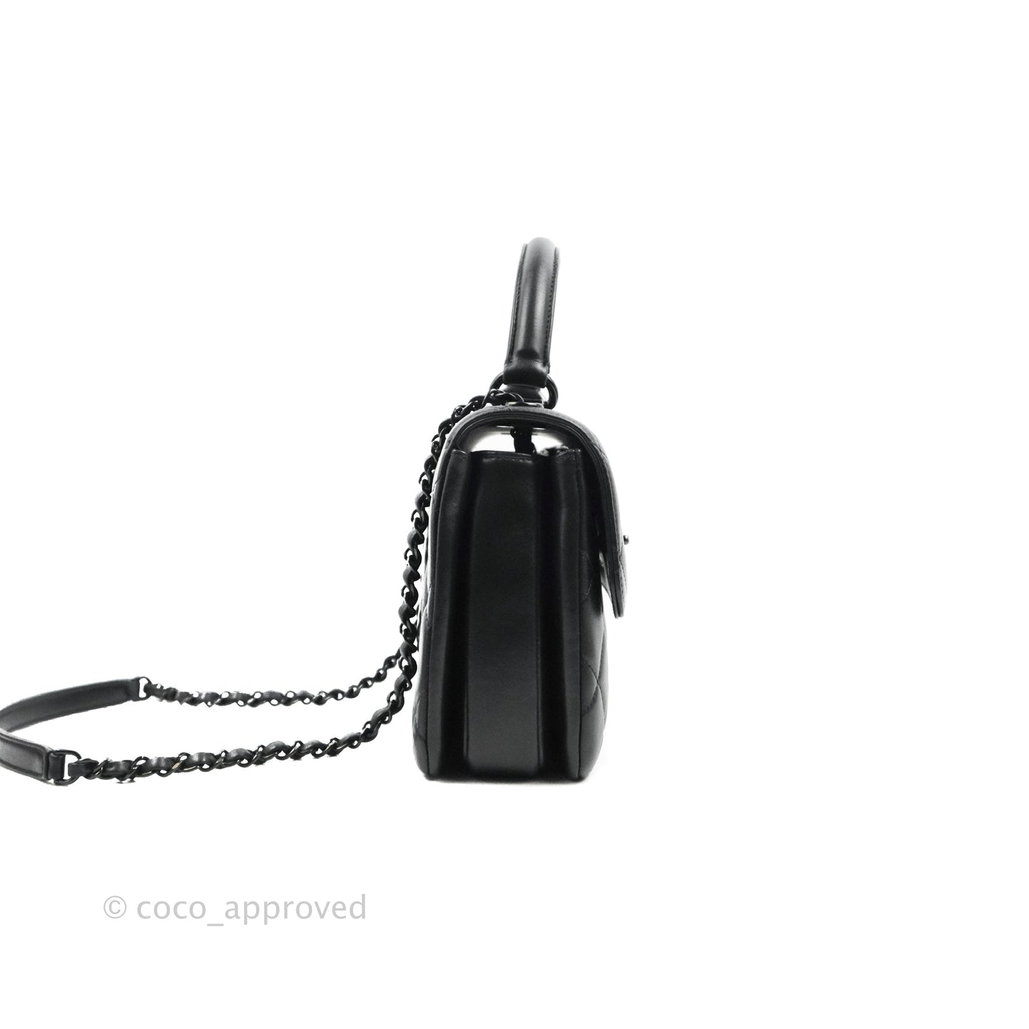 Chanel Trendy CC Small So Black Lambskin