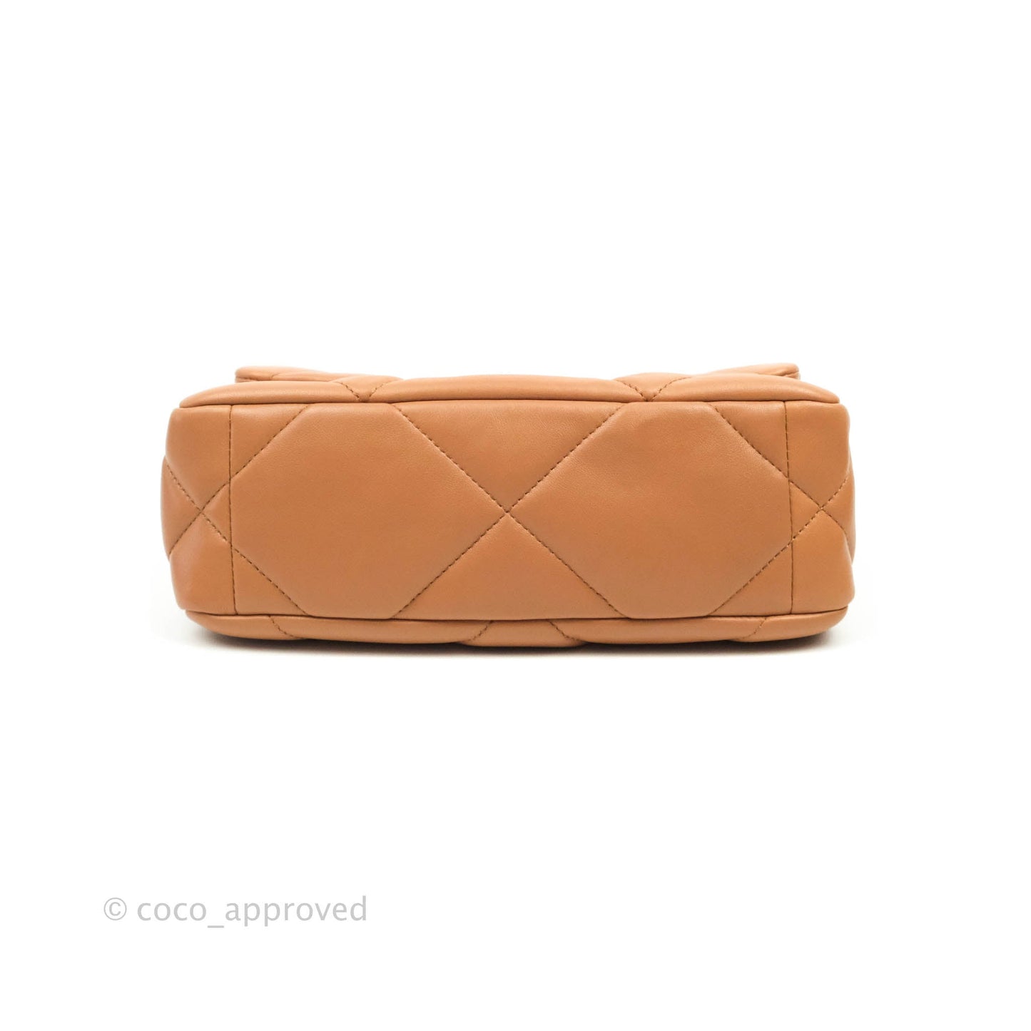 Chanel 19 Small Caramel Dark Beige Lambskin Mixed Hardware 21K