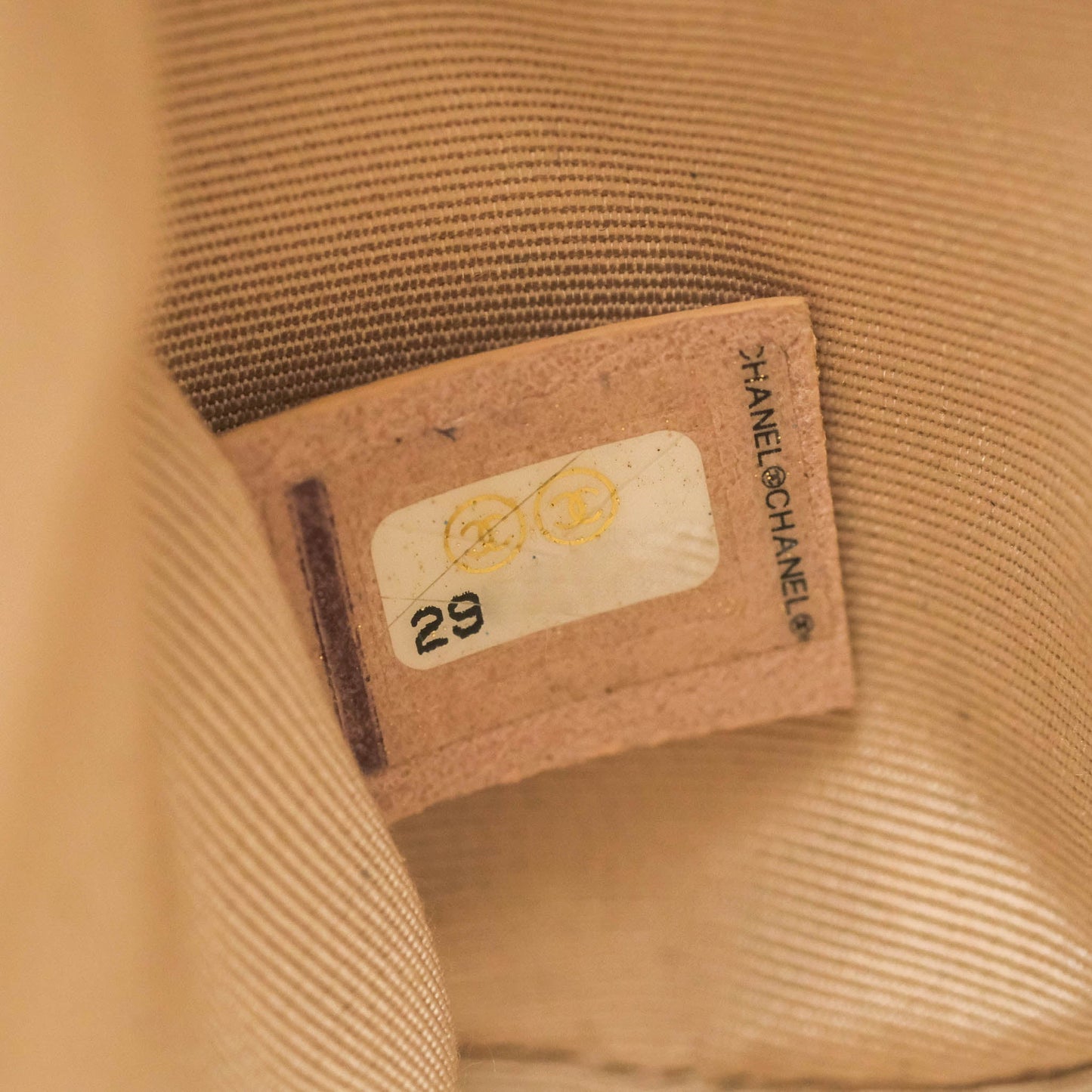 Chanel Camera Bag With Detachable Pouch Ivory Caviar Gold Hardware