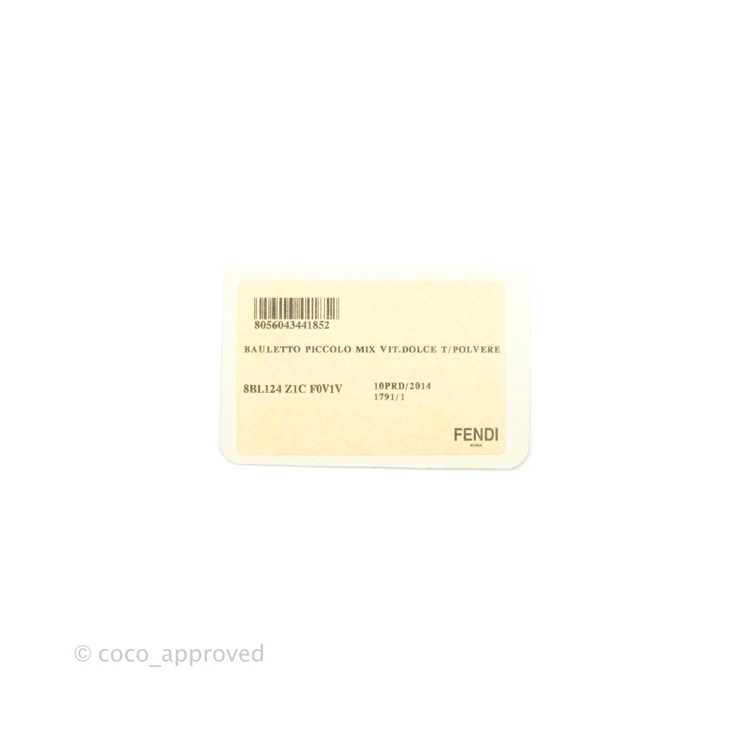 Fendi Medium By The Way Multicolour Light Blue/Light Beige Grained leather