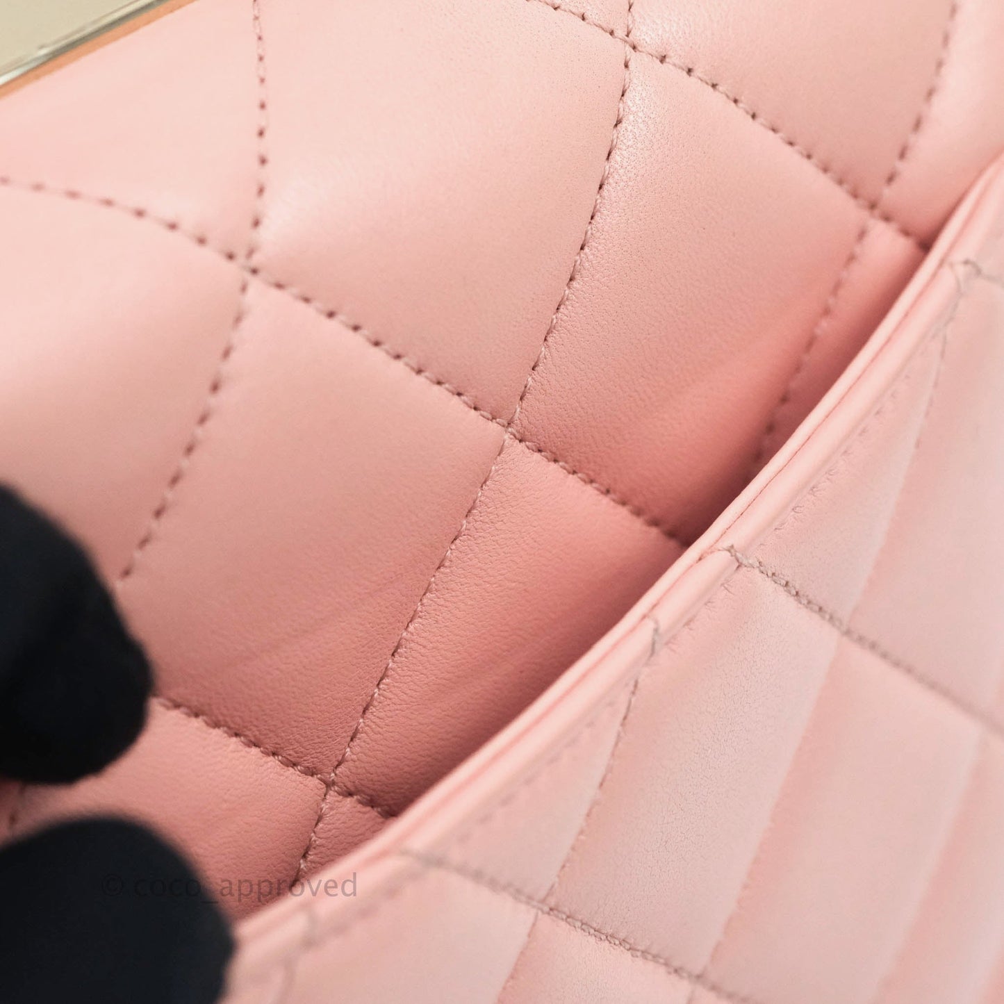 Chanel Small Trendy CC Pink Lambskin Gold Hardware
