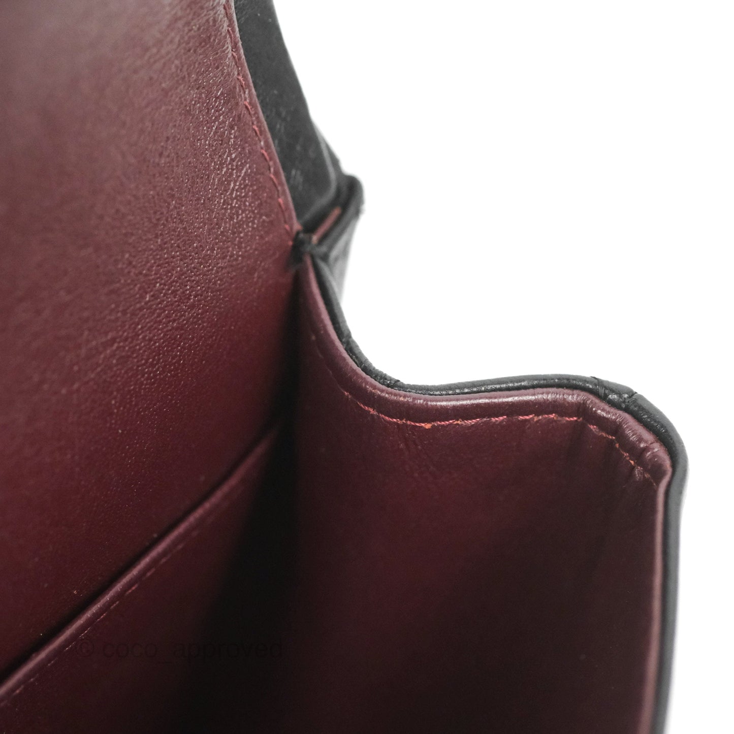 Chanel Classic M/L Medium Flap Quilted Black Lambskin Gold Hardware