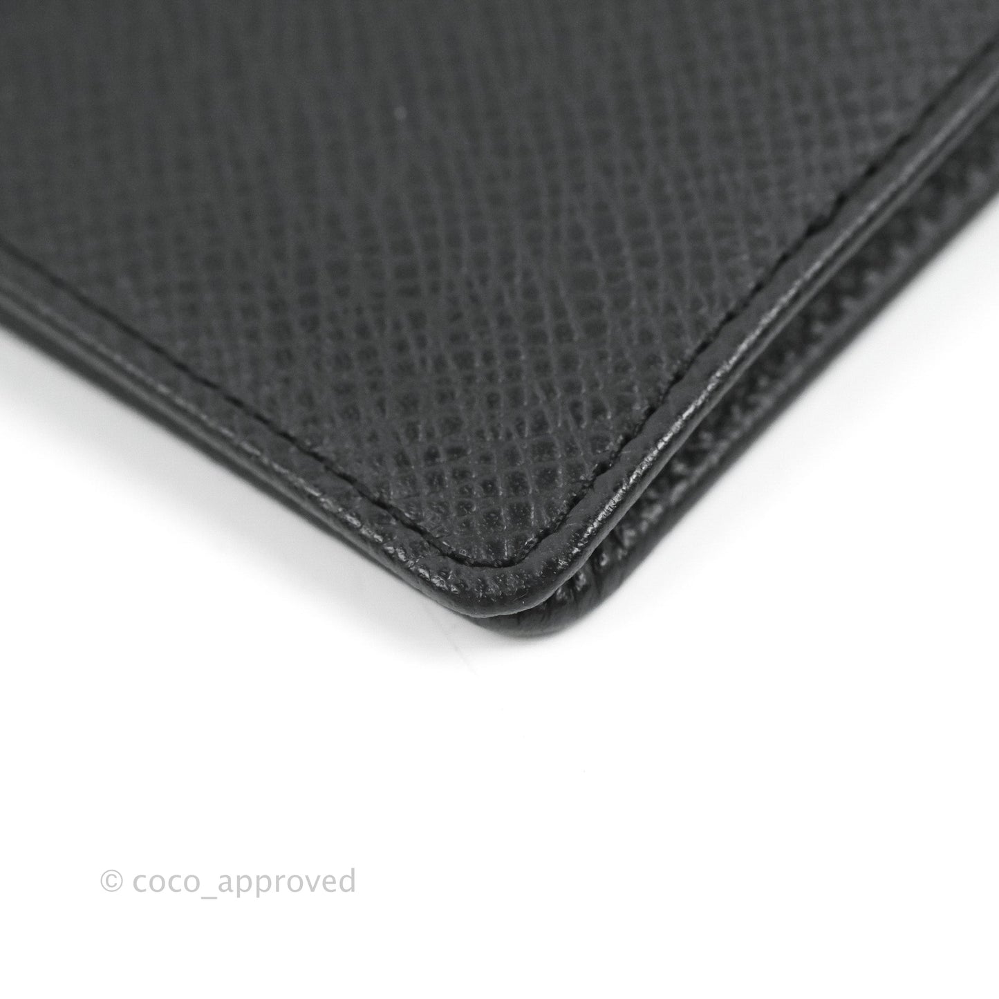 Louis Vuitton Porte Valeurs Long Wallet Black Taiga